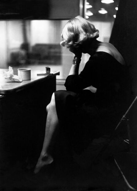 Eve Arnold, ‘Marlene DIETRICH at the recording studios of COLUMBIA RECORDS. New York City. USA. ’, 1952