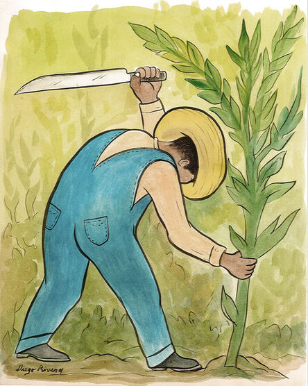 Diego Rivera, ‘Cortador de Maíz’