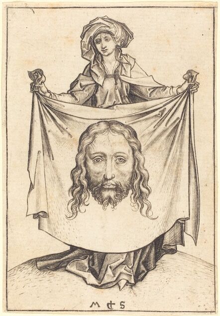 Martin Schongauer, ‘Saint Veronica’, ca. 1480