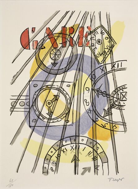 Fernand Léger, ‘Clocks’
