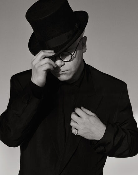Herb Ritts, ‘Elton John with Top Hat’, 1989