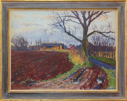 Frederick Gore, ‘Winter, Clements Reach, Meopham, Kent’, 1982