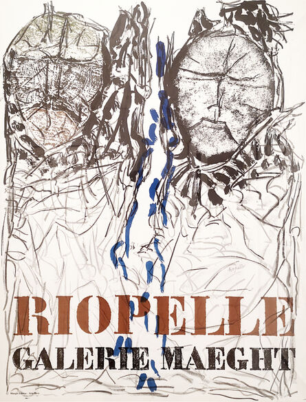 Jean-Paul Riopelle, ‘Galerie Maeght II Poster’, 1974