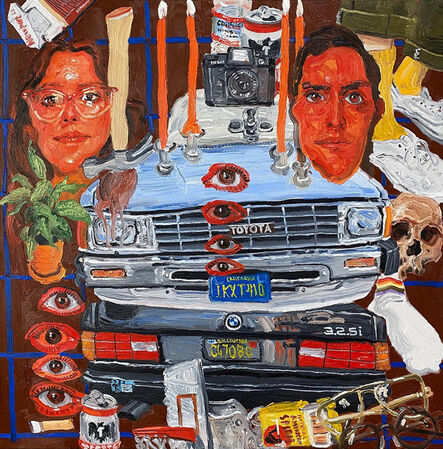 Emilio Villalba, ‘Self Portrait with Michelle and Things’, 2021