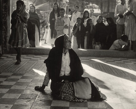 Herbert List, ‘Mexican peasant in adoration at a church.’, 1958
