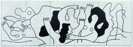 Fernand Léger, ‘Les Plongeurs (The Divers)’, 1942