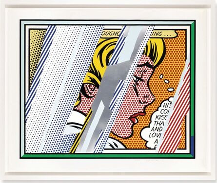Roy Lichtenstein, ‘Reflections Series: Reflections on Girl’, 1990