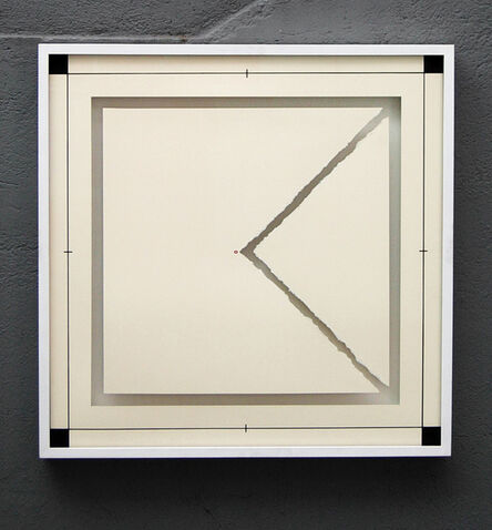Anna Maria Maiolino, ‘Triangulo no Quadrado (Triangulo in the Square), from the Desenhos Objetos (Drawing Objects) series’, 1974/2011