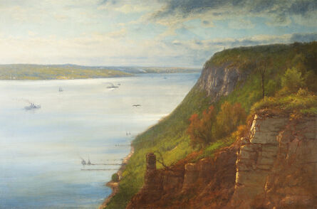 George Inness, ‘Palisades on the Hudson’, ca. 1866 or 1876
