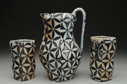 David Bolton, ‘Flower of Life Pitcher with Cups’, 2017