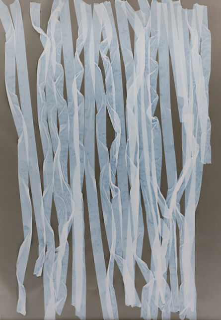 Frank Mädler, ‘Hellblau vertikal’, 2017