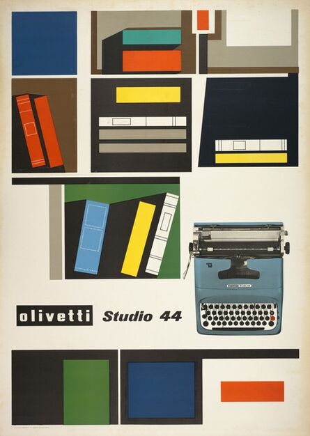 Giovanni Pintori, ‘Olivetti Studio 44 poster’, 1954
