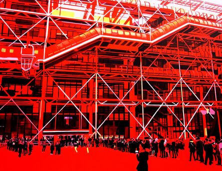 Han Yoonhee, ‘Pompidou Center Escalator’, 2019