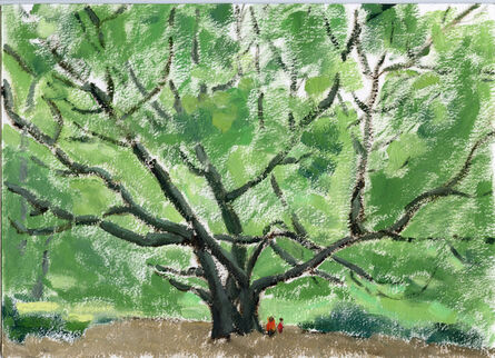 Li Shan 李珊 (b. 1957), ‘The Big Oak Tree Impressions（London，England）大橡树印象（英国伦敦)’, 2019