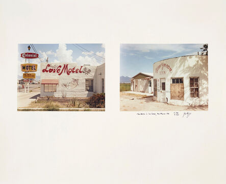 Joel Sternfeld, ‘Two Motels in Las Cruces, New Mexico’, 1986