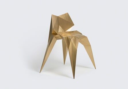 Zhoujie Zhang, ‘Brass Bowtie Chair (SQN1-F2A)’, 2014