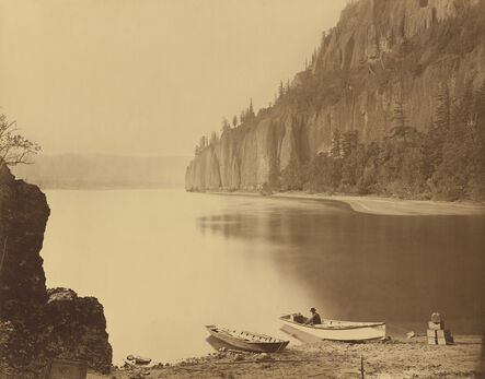 Carleton E. Watkins, ‘Cape Horn, Columbia River’, 1867