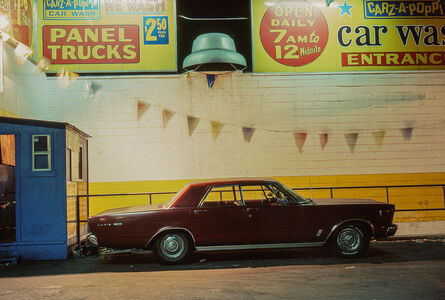 Langdon Clay, ‘Carz-A-Poppin, Ford Galaxie 500 (1966), Houston and Broadway’, 1976