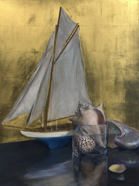 Helen Oh, ‘Still Life with Sail Boat’, 2020