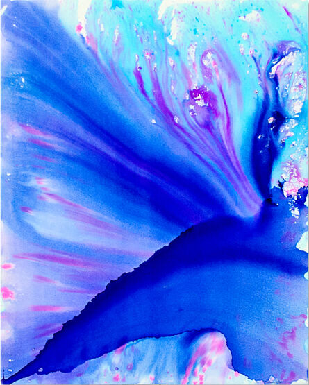 Dellamarie Parrilli, ‘Blue Iris’, 2016