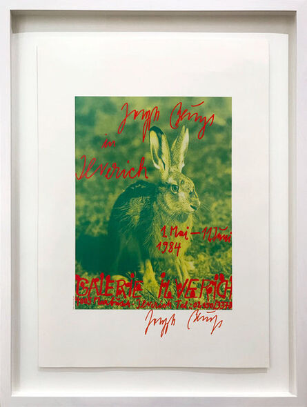 Joseph Beuys, ‘Der Hase in Ilverich’, 1984