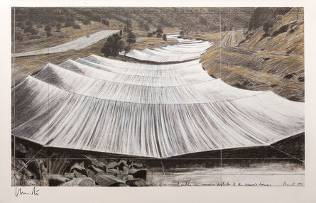 Christo, ‘Over the River, Project for Colorado’, 1992