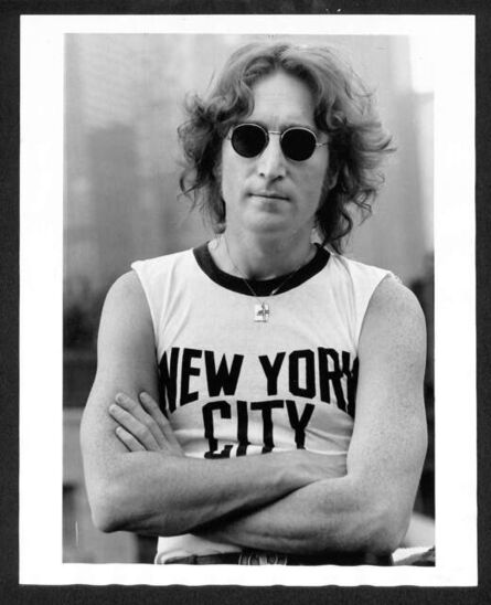 Bob Gruen, ‘John Lennon - NYC T-shirt. NYC’, 1974