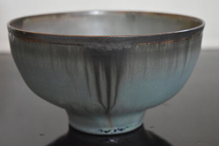 Abdo Nagi, ‘Manganese Streaked Turquoise Bowl’, ca 1995