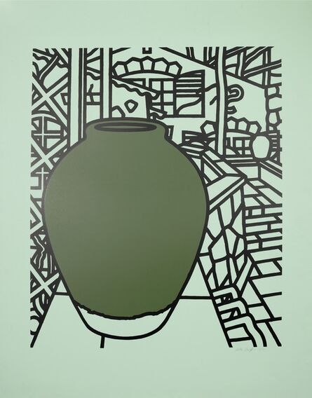 Patrick Caulfield, ‘Patrick Caulfield, Jar (Green), screenprint, 1974’, 1974