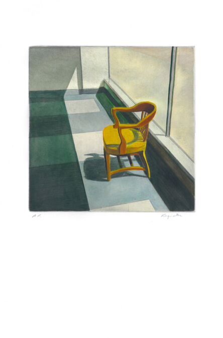 John Register, ‘Oak Chair’, 1990