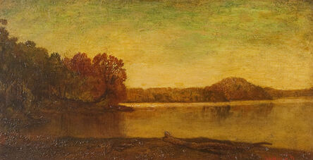 Ralph Albert Blakelock, ‘By the Lake ’, Late 19th century