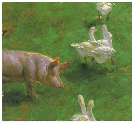 Jamie Wyeth, ‘Goose Crossing’, 2005