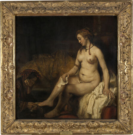 Rembrandt van Rijn, ‘Bethsabée au bain tenant la lettre David (Bathsheba at Her Bath)’, 1654