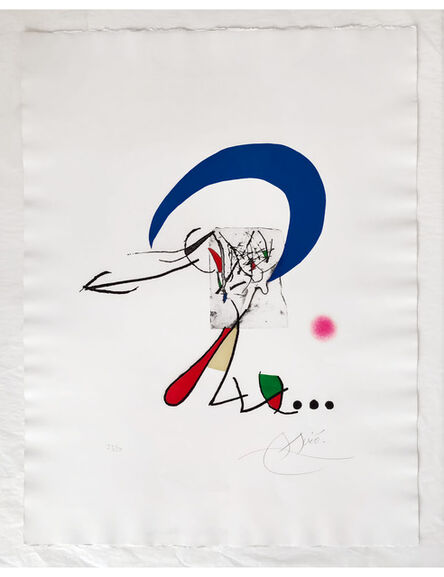 Joan Miró, ‘Le Vitrier Lunaire’, 1973