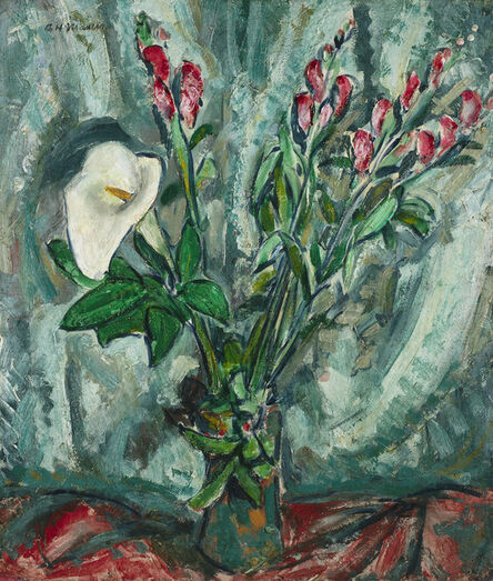 Alfred H. Maurer, ‘Floral Still Life with Calla Lily’, ca. 1920s