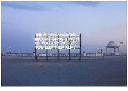 Robert Montgomery, ‘The People You Love’, 2010-2022