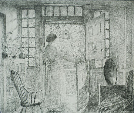 Childe Hassam, ‘The Dutch Door’, 1915