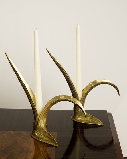 Marc Bankowsky, ‘Pair of Herbes Folles Candlesticks’, 2009