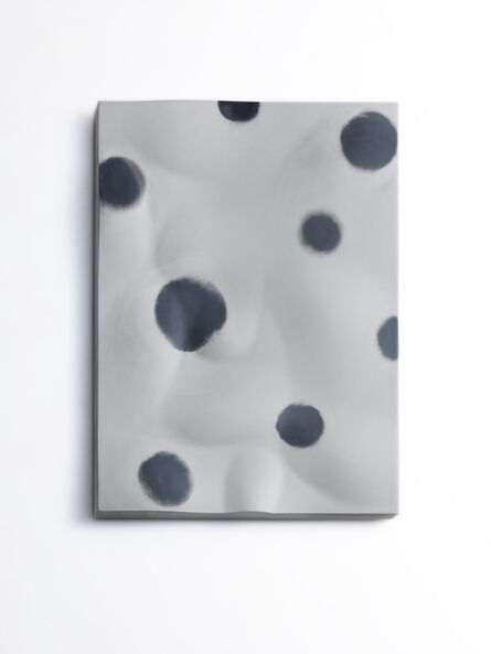 Willi Siber, ‘Wall Object, Light Gray with Dots’, 2018