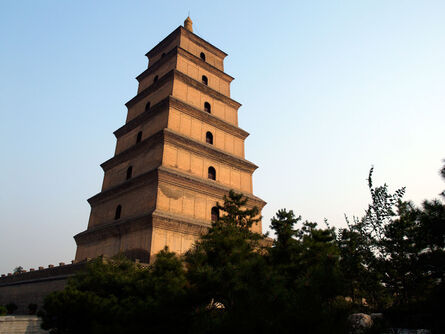 ‘Great Wild Goose Pagoda’, 652 A.D.