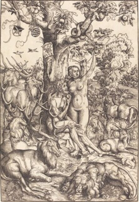 Lucas Cranach the Elder, ‘Adam and Eve in Paradise’, 1509