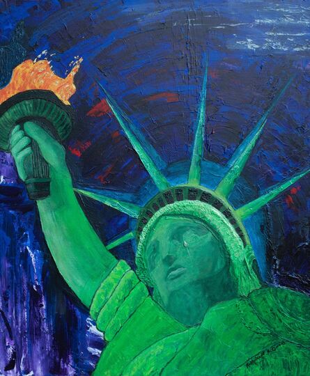 Katharine Owens, ‘Lady Liberty Crying’, 2017