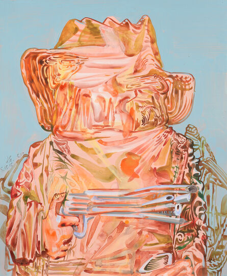 James Esber, ‘Untitled (Pink Cowboy)’, 2015