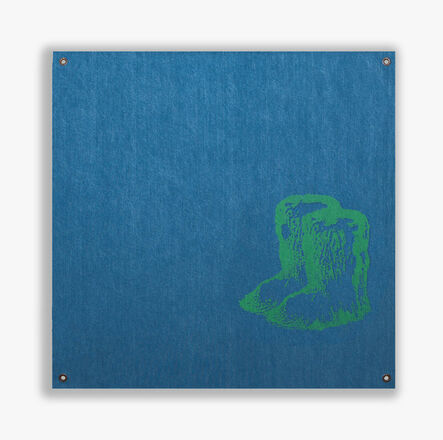 Sylvie Fleury, ‘Chanel Yeti Boots (Green Edition)’, 2019