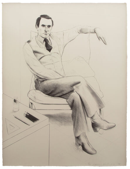 David Hockney, ‘Nicholas Wilder’, 1976