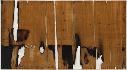Alberto Burri, ‘Legno e bianco I (Wood and White I)’, 1956