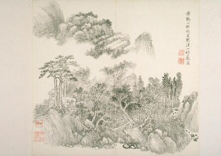 Wang Hui 王翚, ‘Album After Old Masters and Poems’, 1650-1717