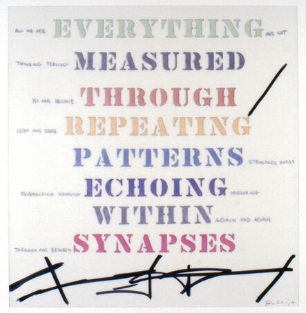 Edwin Schlossberg, ‘Everything Measured’, 2002