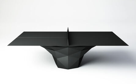 Janne Kyttanen, ‘"Deceptor" Ping Pong Table Tennis Table Powder-Coated in Black’, 2014