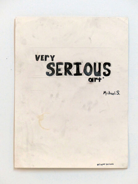 Michael Scoggins, ‘Super Serious’, 2014